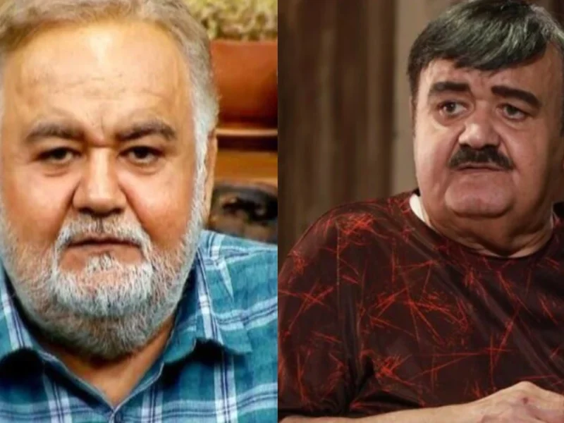 رضا رویگری و اکبر عبدی در نمایی از فیلم اجاره نشین ها