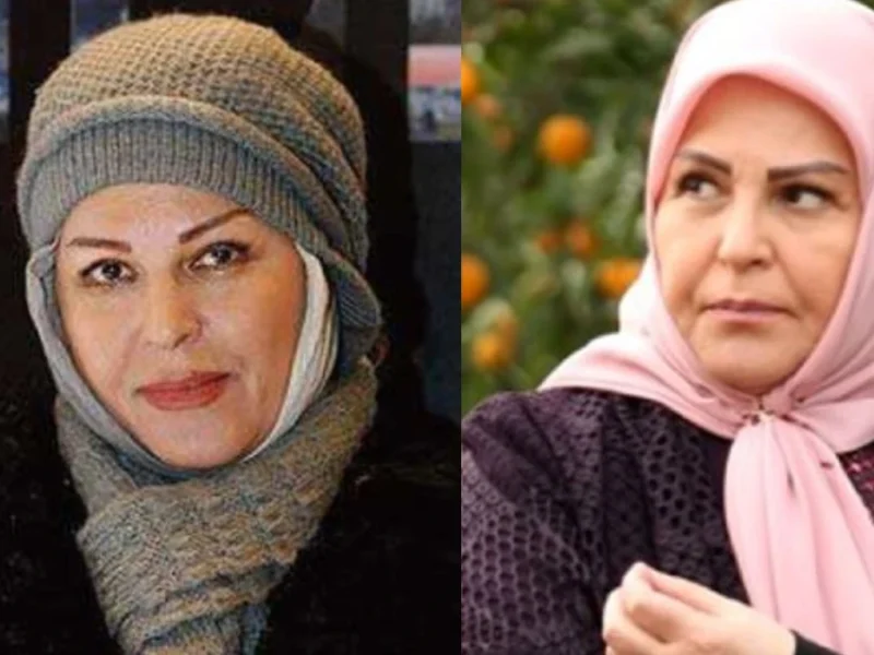 همسر سابق اکرم محمدی به همراه دخترش مروارید