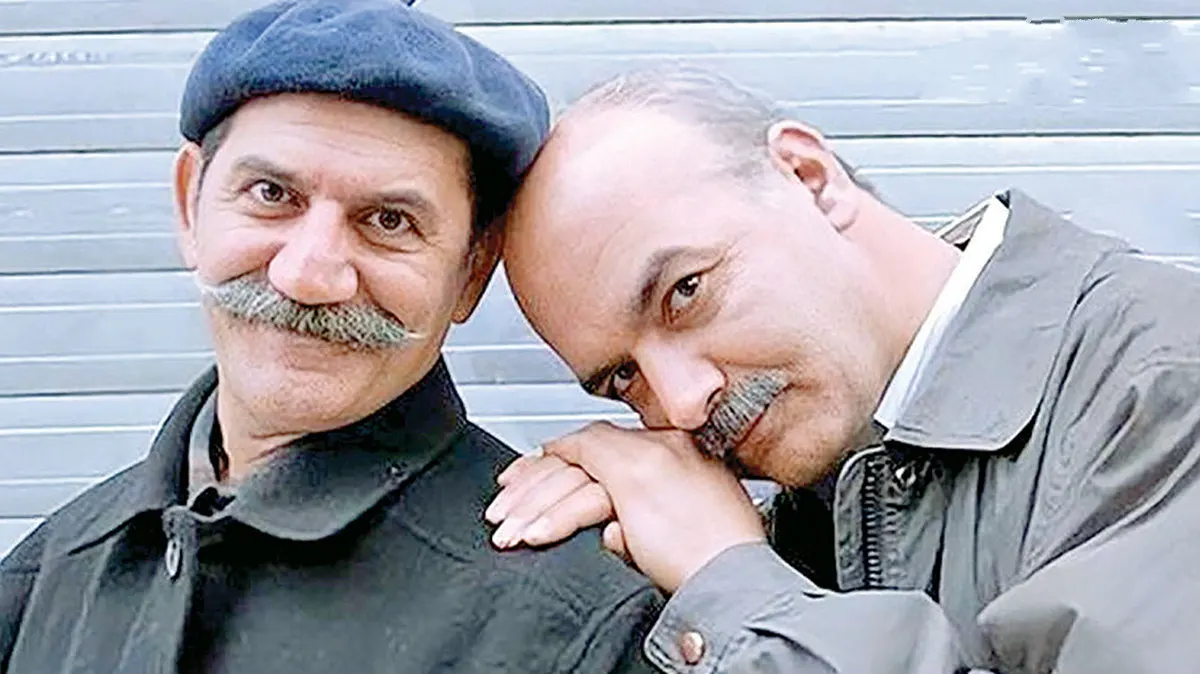 عکس جوانی ایرج طهماسب و حمید جبلی