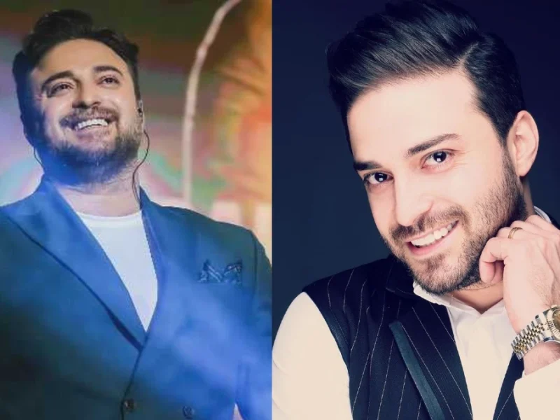 عکس بابک‌ جهانبخش و پسرش در آرایشگاه خصوصی