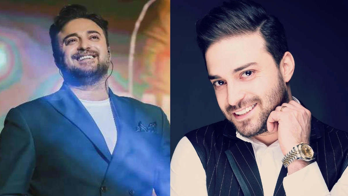 عکس بابک‌ جهانبخش و پسرش در آرایشگاه خصوصی