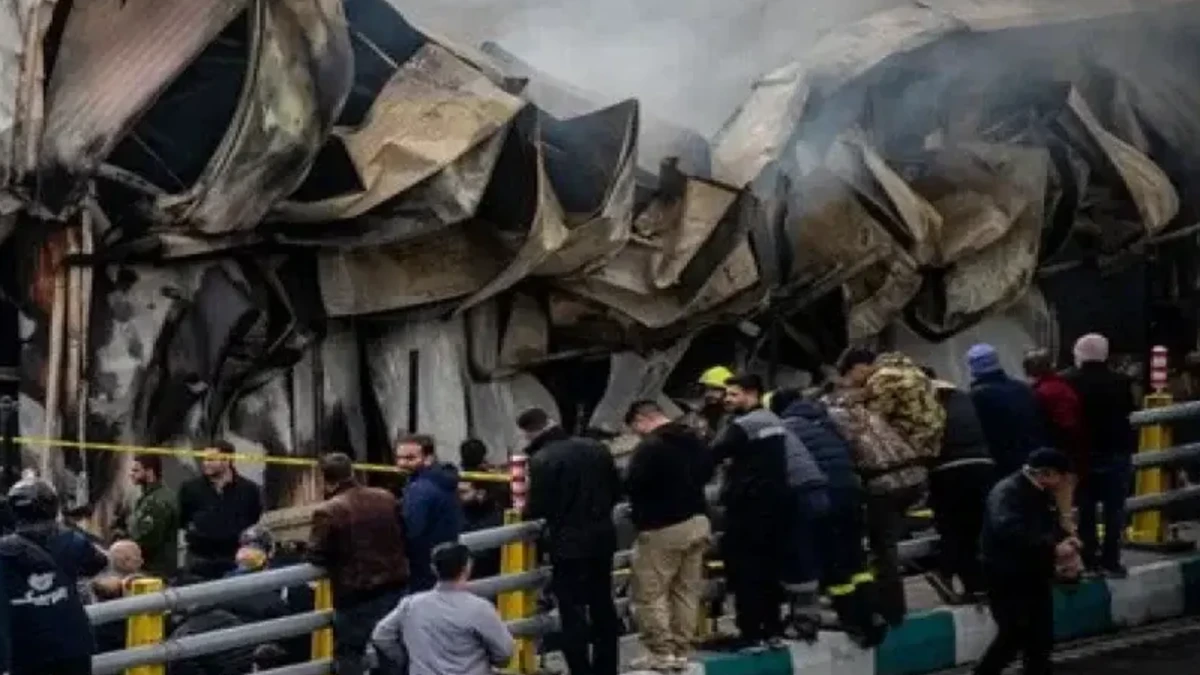 علت آتش‌سوزی در بازارچه جنت آباد اعلام شد