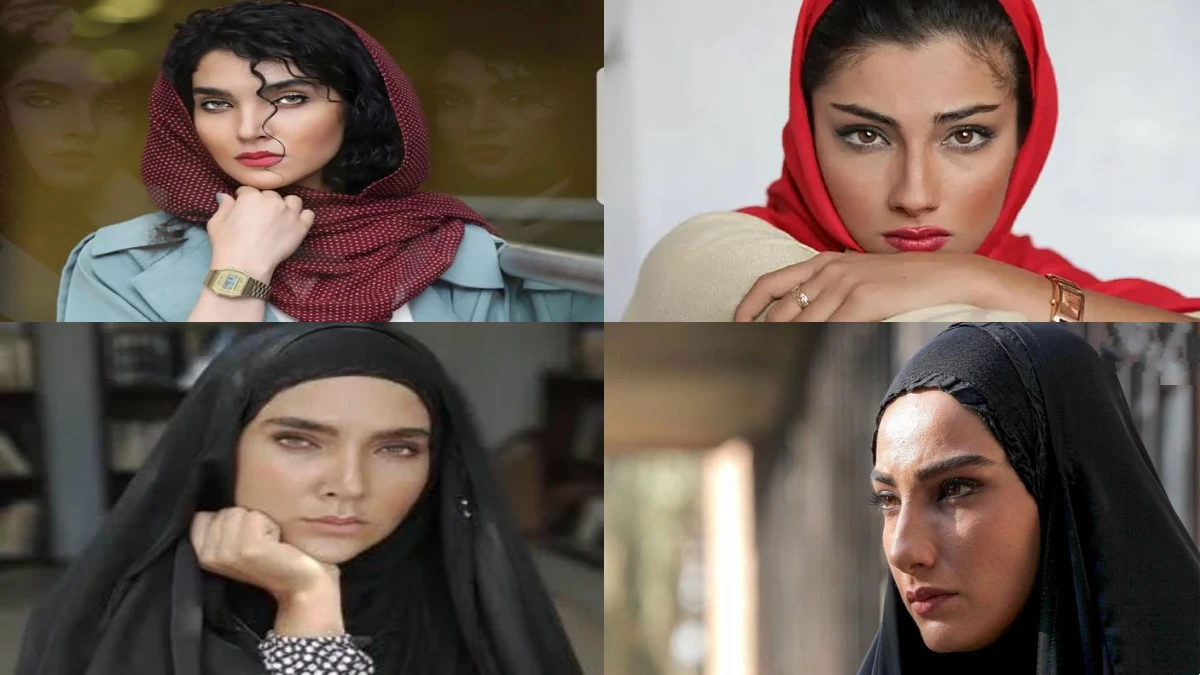 چهره جذاب بازیگر نجلا محیا دهقانی و سارا رسول زاده