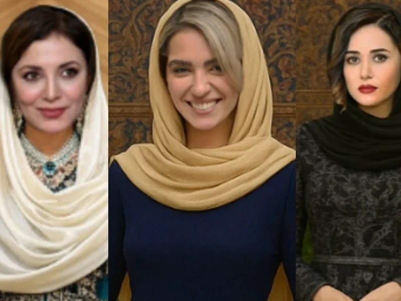 خانم بازیگران ایرانی با تم ایرانی توسط هوش مصنوعی