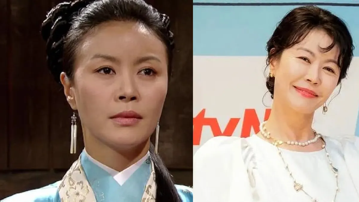 بانو یومیول و مودونگ در پشت صحنه سریال جومونگ سال 1384