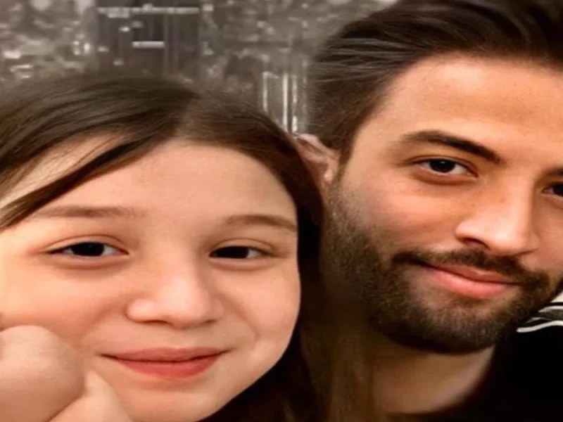 تیپ ساده و زیبای بارانا بهادری در سن یازده سالگی