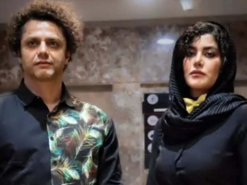 چهره جنجالی و استایل خاص «بهار قاسمی» دوست ساقی در فیلم داریوش