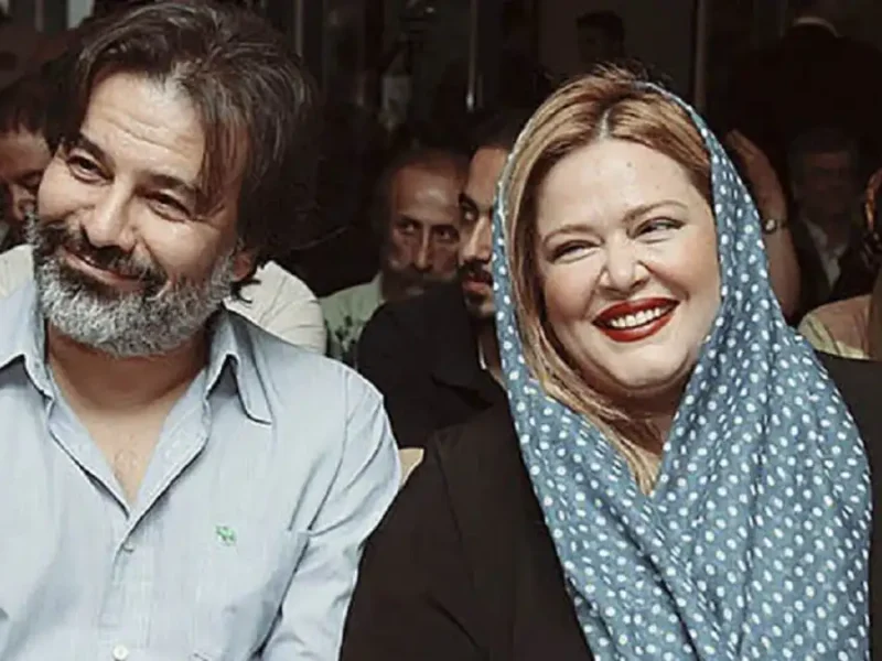 «بهاره رهنما، پیمان قاسم خانی و دخترشان»؛ اواخر دهه 70