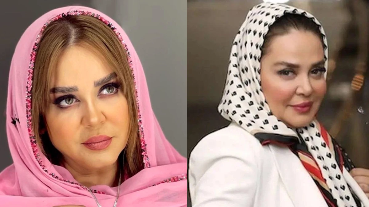 شباهت بی نظیر بهاره رهنما و دخترش پریا