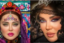 ژست تازه ⟪بهاره رهنما⟫ کنار برج ایفل پاریس در 50 سالگی