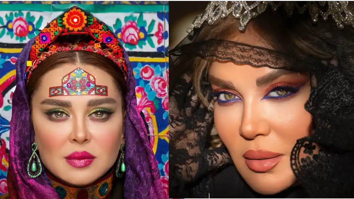 ژست تازه ⟪بهاره رهنما⟫ کنار برج ایفل پاریس در 50 سالگی