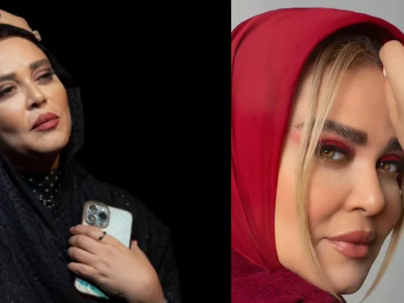 عکس قدیمی «بهاره رهنما» در کنار پیمان قاسم خانی و دخترشان