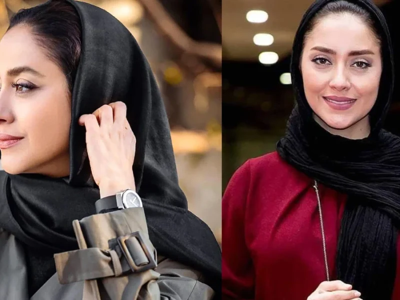 بهاره کیان‌افشار با ست مشکی دیدنی