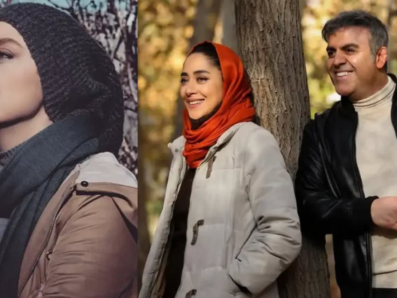 تیپ و استایل قدیمی «بهاره کیان‌افشار» بازیگر سریال خانگی عاشقانه