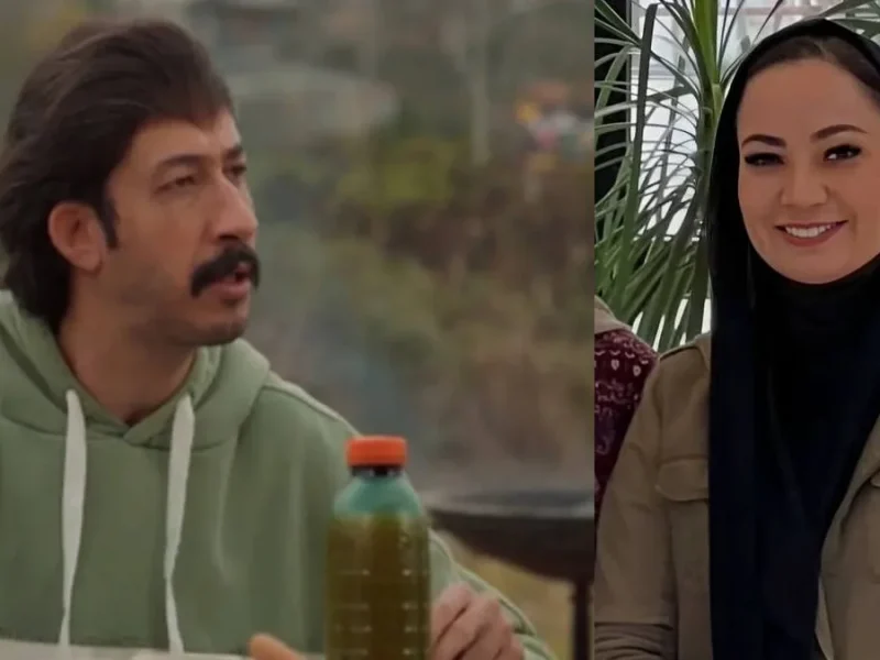 پیام تولد بهرام افشاری برای «نسرین نصرتی» تبریک به سبک بهتاش!