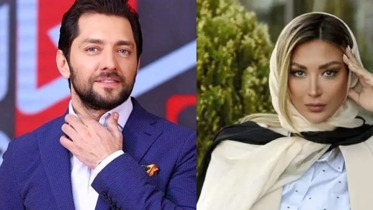 سلفی دیدنی مینا مختاری با همسرش بهرام رادان؛ ست لباس زوج جذاب و هنرمند