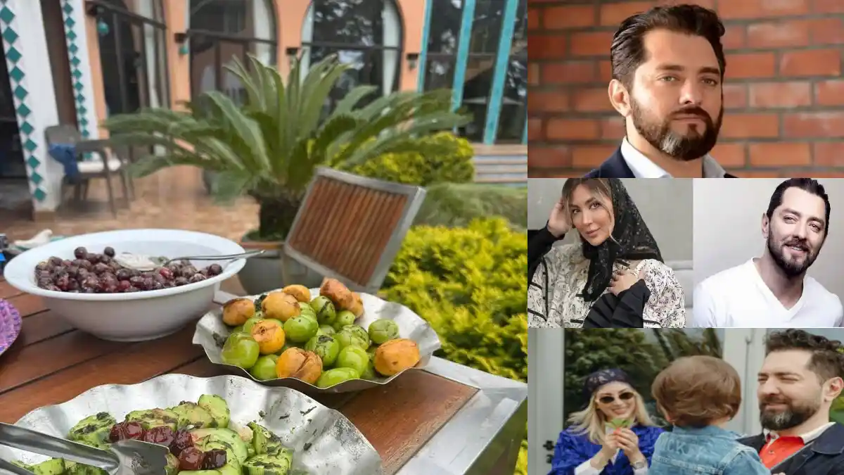 عکس های لاکچری همسر بهرام رادان و پسرش