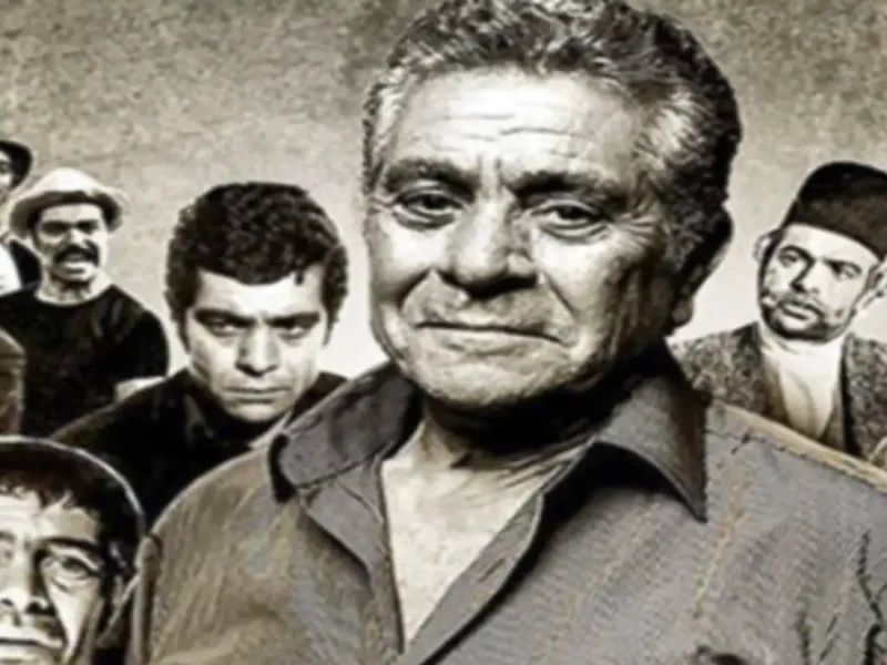 استایلی از جوانی «بهروز وثوقی» در نمایی از فیلم تنگسیر سال 1352
