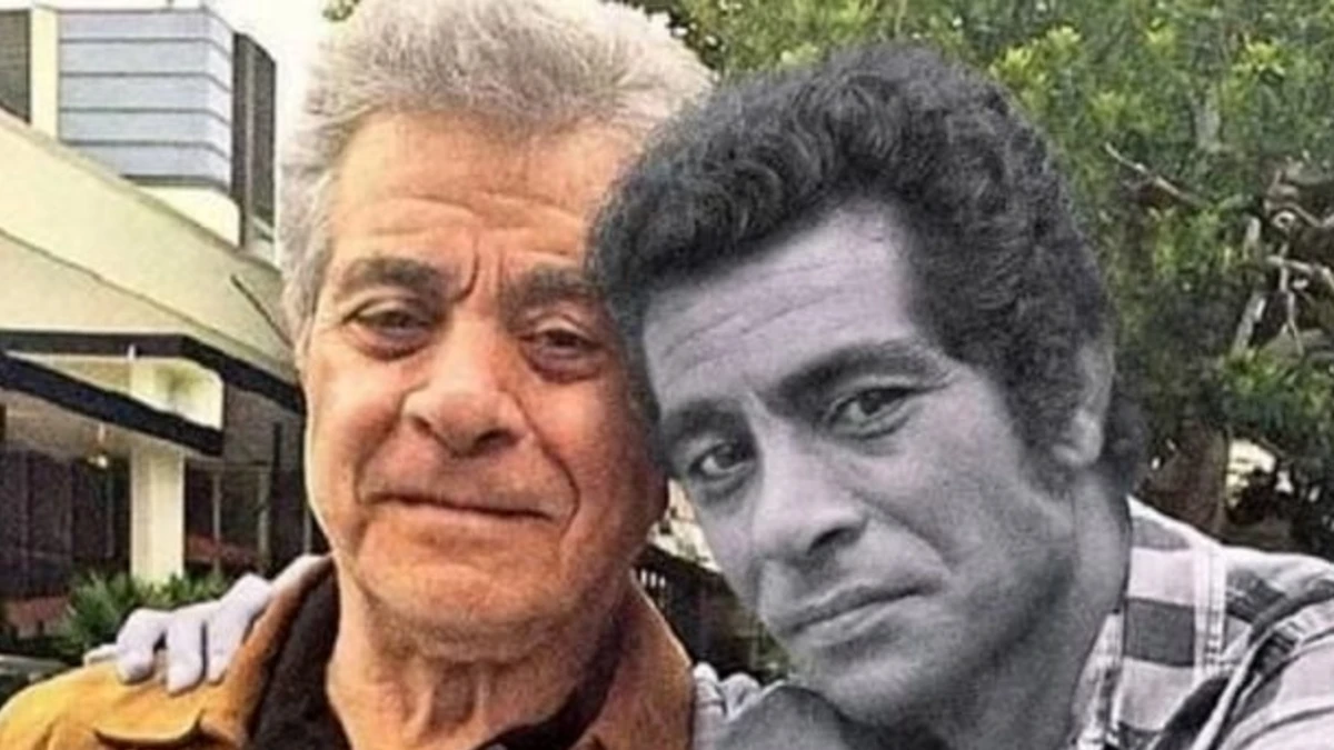 بهروز وثوقی و میرمحمد تجدد در نمایی از فیلم گرگ بیزار