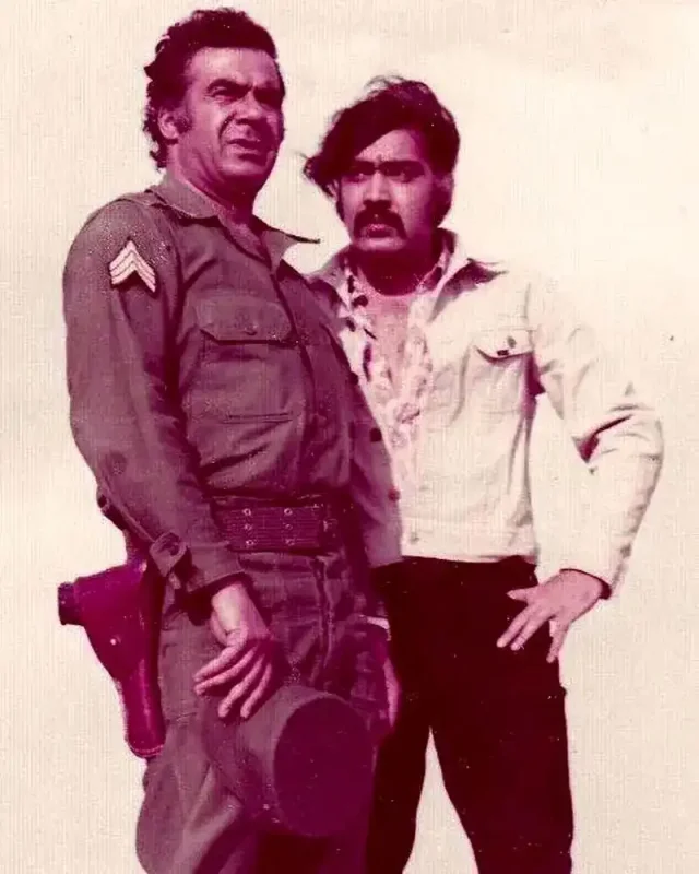 سفر در زمان؛ عکس «منوچهر وثوق» در ۲۹ سالگی و در کنار ناصر ملک مطیعی بهروزوثوقی 7