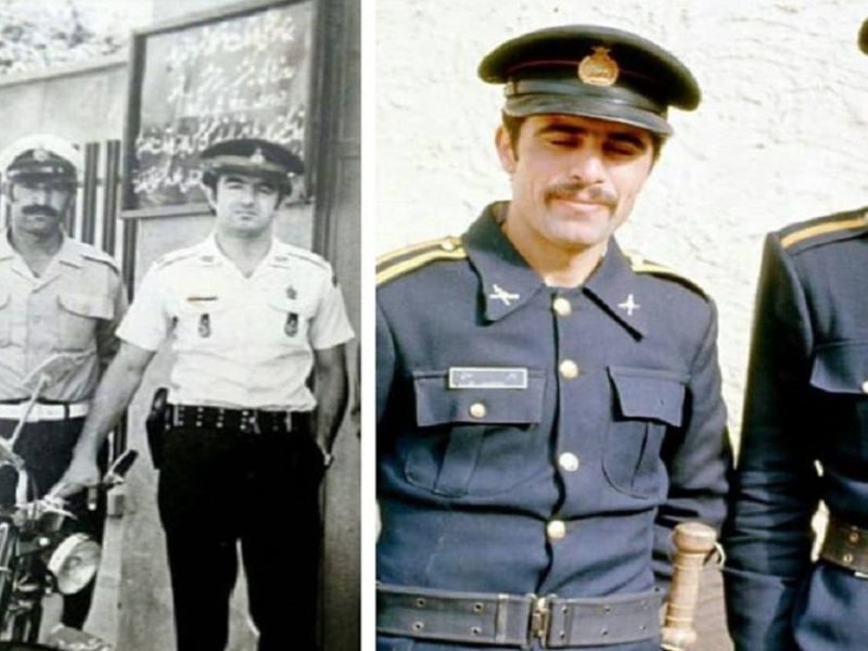 قابی از تاریخ؛ «پدر بهزاد خلج در لباس شهربانی»؛
