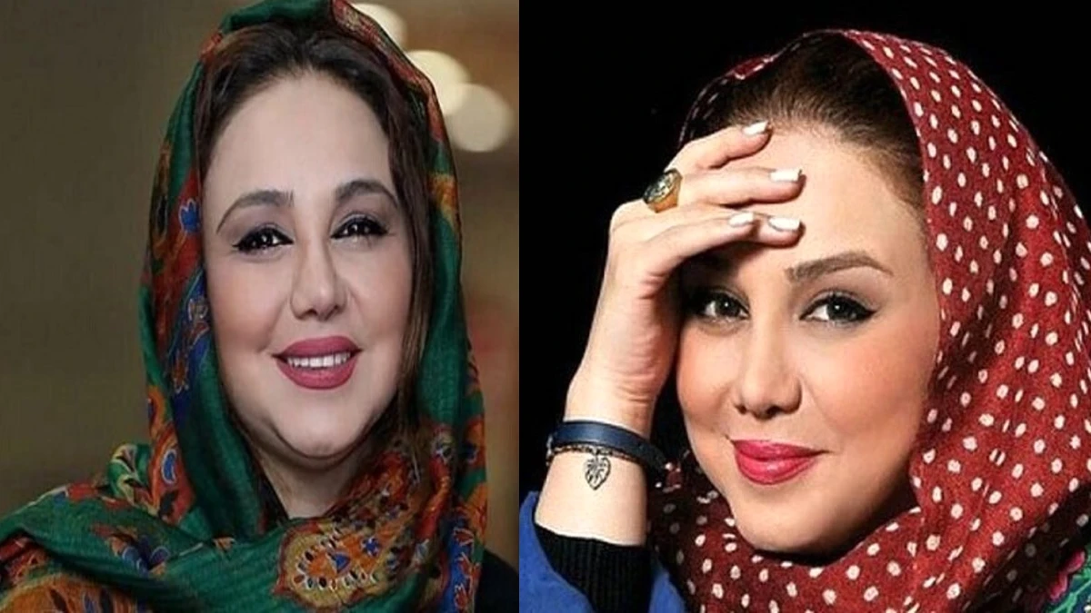 بهنوش بختیاری بازیگر در کنار خواهرزاده هاش