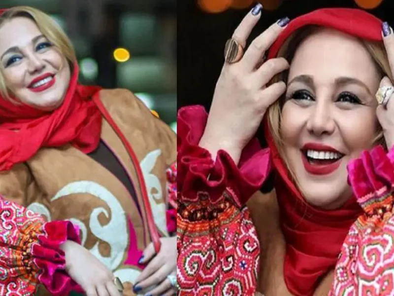 لباس مراسم عروسی بهنوش بختیاری