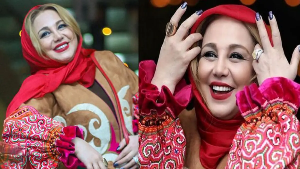 لباس مراسم عروسی بهنوش بختیاری