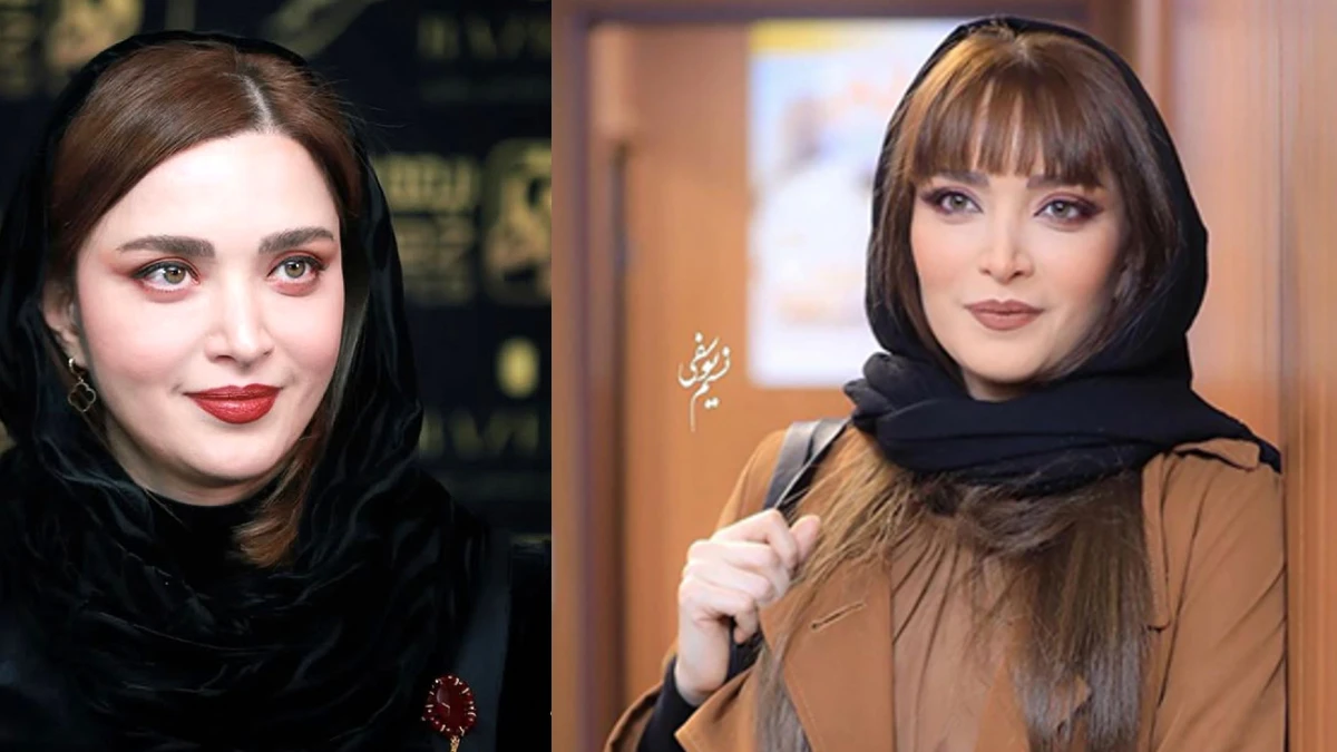 تابلو خاص و بی نظیر در خانه بهنوش طباطبایی بازیگر