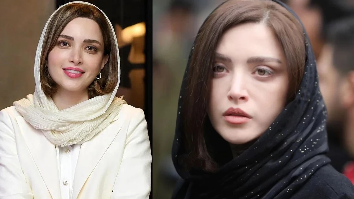 بهنوش طباطبایی در 6 سالگی در یک جشن