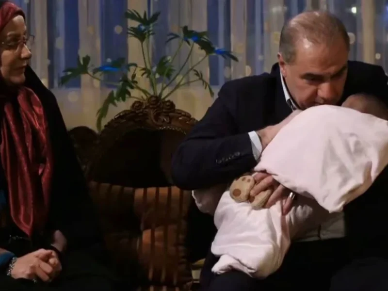 عکس دکتر توفیقی، سینا ماهر و شبح در پشت صحنه سریال بچه مهندس