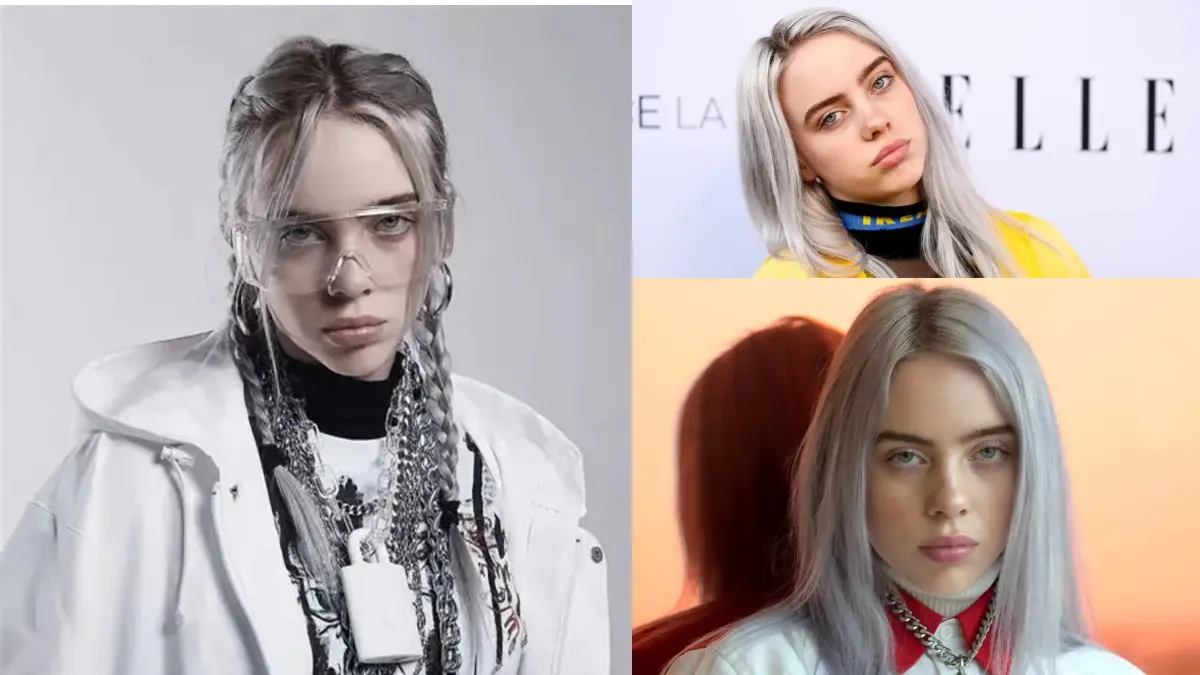 عکس بیلی ایلیش در استودیوی یانگ هالیوود در 17 سالگی