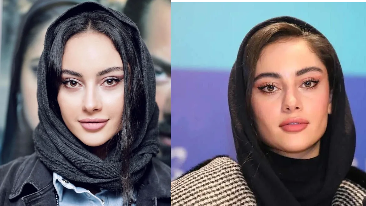 ترلان پروانه با ظاهری مینیمال و نگاه معصومانه در خودروی خود