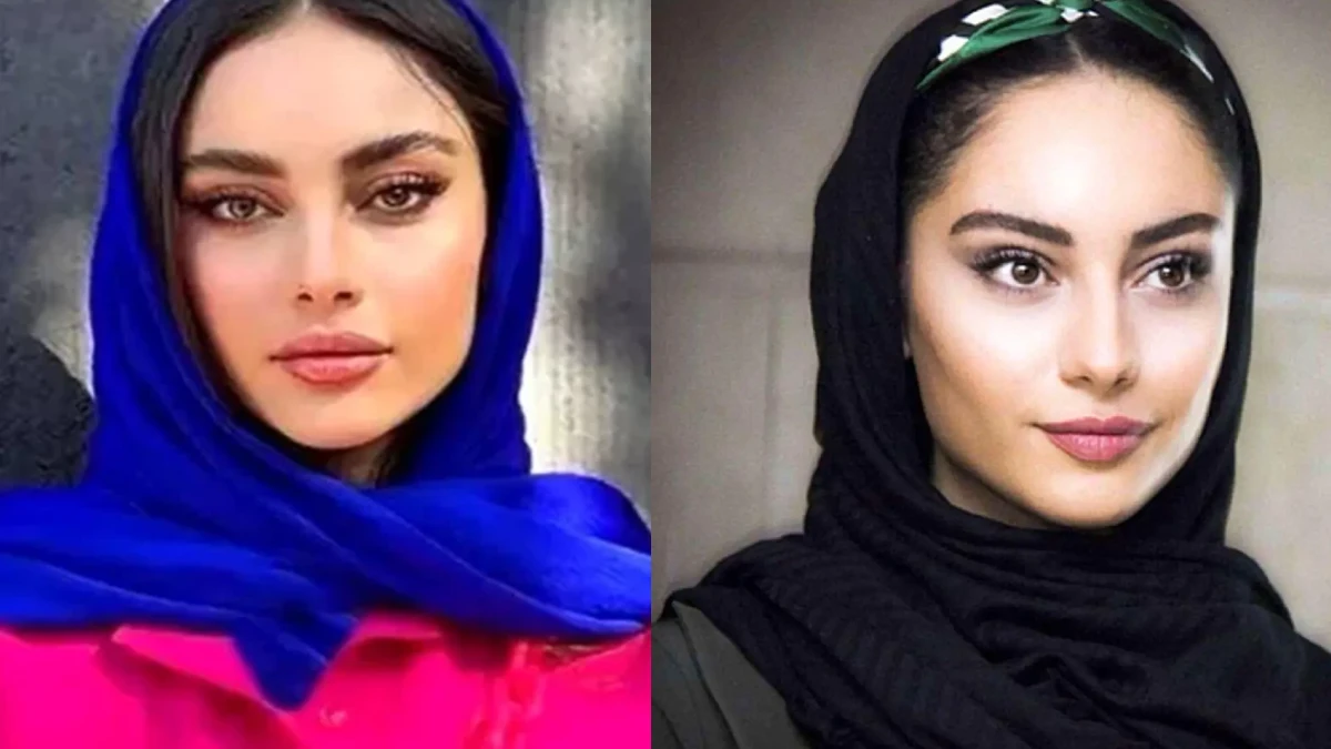 ترلان پروانه و آناهیتا درگاهی در اتاق گریم سریال «غربت»