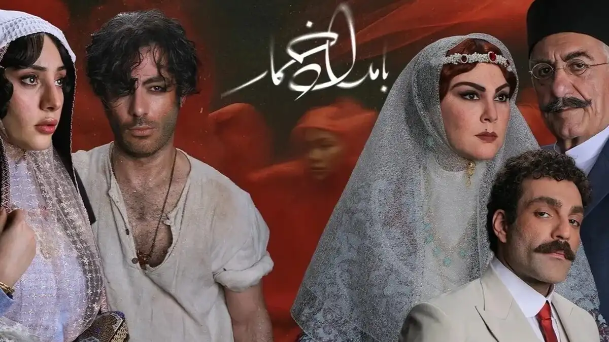 چهره دیدنی گلاره عباسی و ترلان پروانه در پشت صحنه سریال «بامداد خمار»