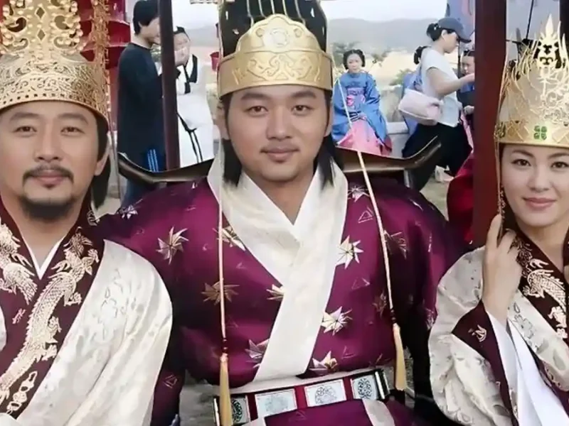 عکس یادگاری و جذاب «تسو و سوسانو» در پشت‌صحنه سریال جومونگ