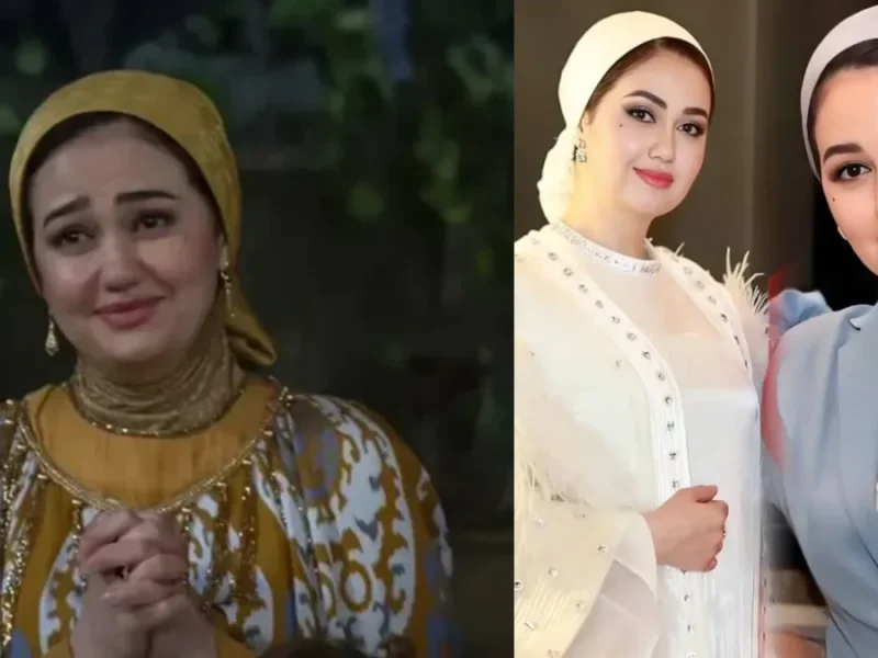 تیپ و استایل جدید تهمینه رجبوا «چمن» بازیگر تاجیکی سریال پایتخت 7