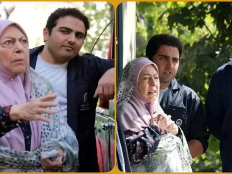 عکس متفاوت و دیده شده از ثریا قاسمی و مادرش