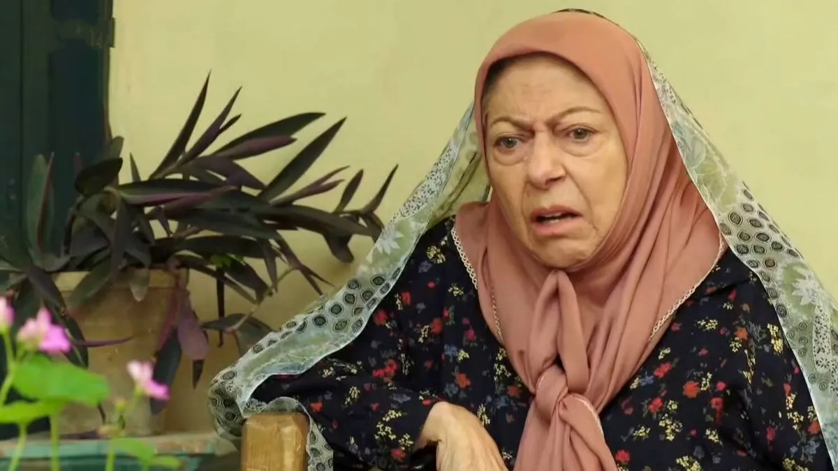 عکس «بی بی گوهر» سریال بچه مهندس 3 در کنار بهمن مفید