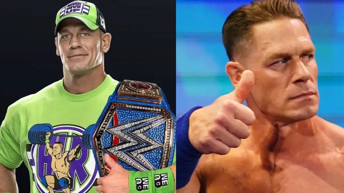 خداحافظی احساسی جان سینا با رینگ خداحافظی احساسی جان سینا با رینگ