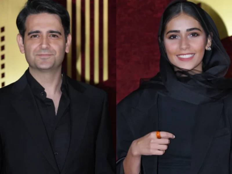نیک آفرید سماواتی و  امیرحسین آرمان در جشن روز سینما