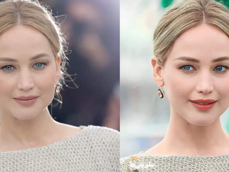 استایل جنجالی و هالووینی خانم بازیگر جنیفر لارنس جلب‌توجه کرد