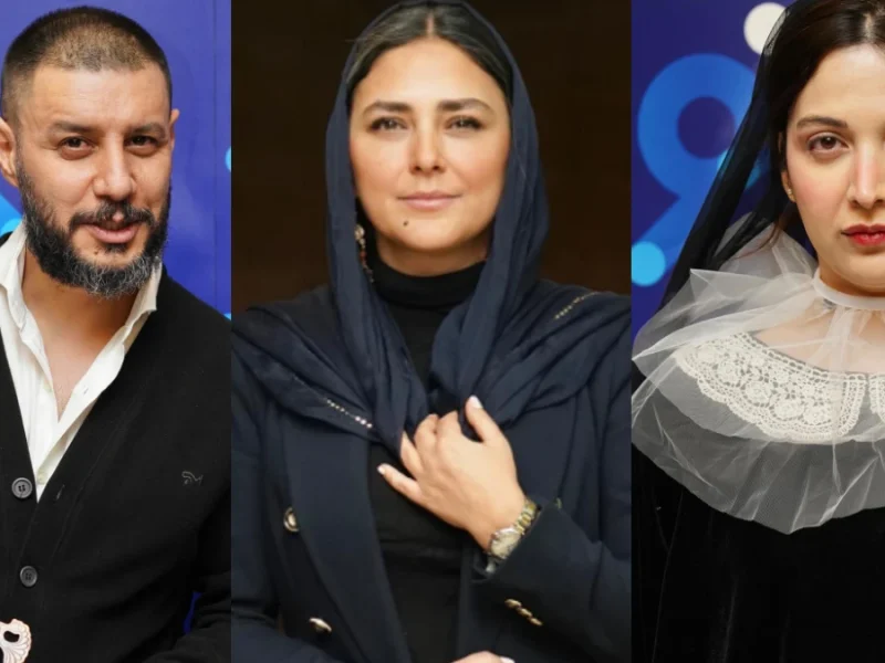 اختتامیه جشنواره فیلم شهر در برج میلاد تهران؛ جواد عزتی و هدی زین العابدین