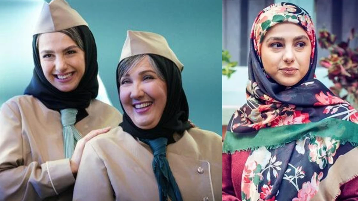 چهره جدید و استایل عجیب جوانه دلشاد بازیگر آرزوهای چپکی