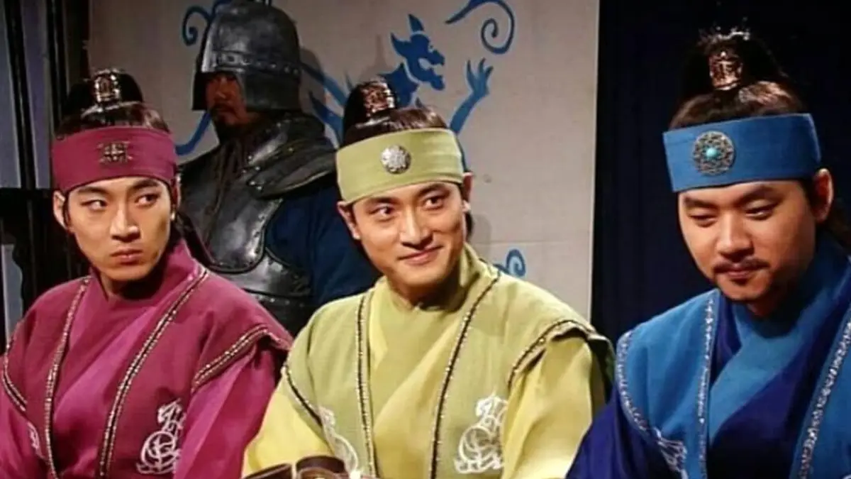 عکس نبرد نمایشی «اویی و نارو» در پشت‌صحنه سریال جومونگ