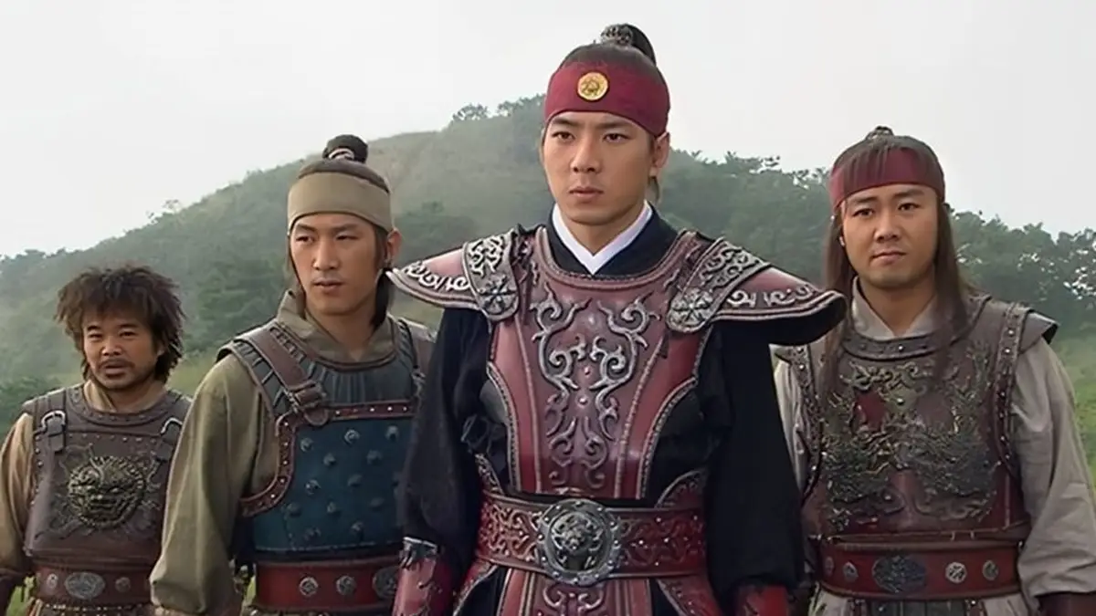 پشت صحنه ضبط سکانس «نجات بانو سویا» در سریال جومونگ