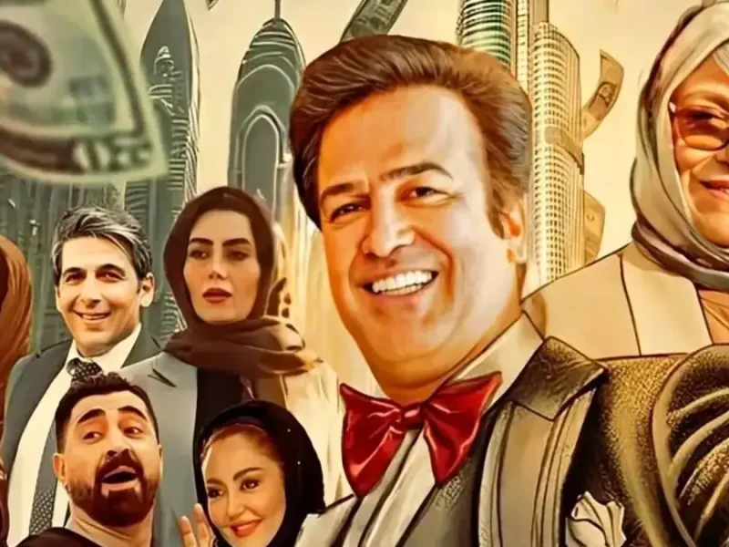 تصویر جذاب حامد آهنگی و محمدرضا علیمردانی در پشت صحنه "فیلم خرچنگ"