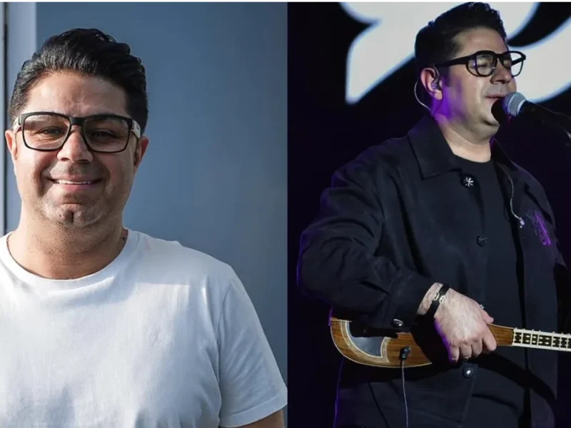 شباهت جالب حجت اشرف‌زاده خواننده پاپ و دخترش