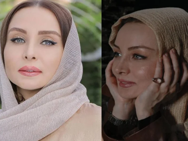 تیپ جذاب حدیث فولادوند به سبک زنان قشقایی