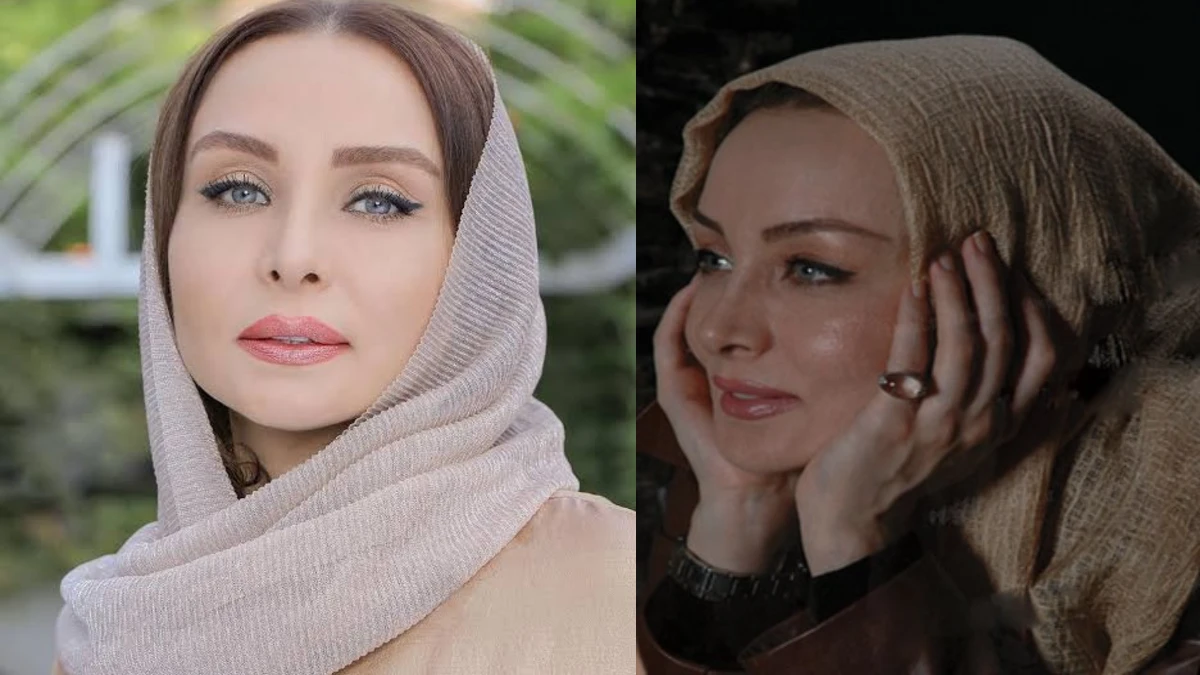 تیپ جذاب حدیث فولادوند به سبک زنان قشقایی